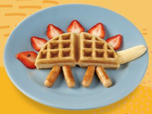 dinosaur-waffle