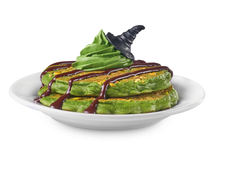 Pancakes de Pistacho de Elphaba
